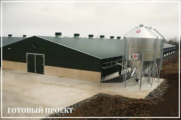 Этапы возведения птицефабрики от завода ВелесТент-ктм